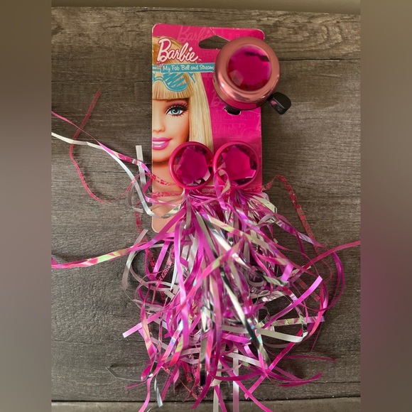 BARBIE 2010 “My Fab Bell & Steamer Kit” - Kids Bicycle Accessories - Picture 1 of 6